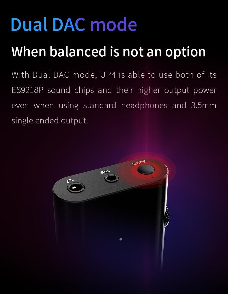 Shanling UP4 Portable Headphone Amp