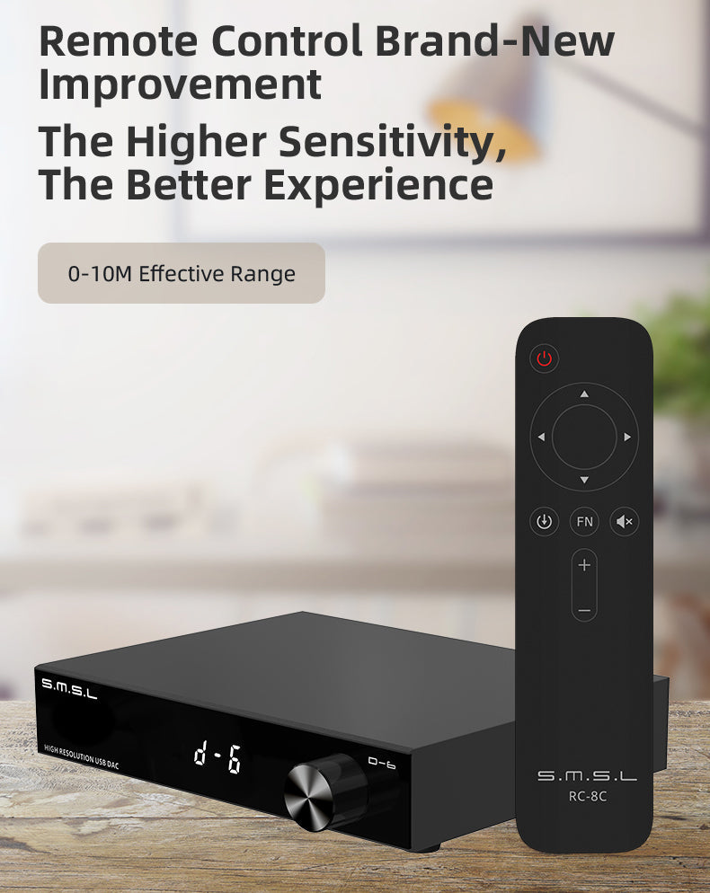 Apos Audio SMSL DAC (Digital-to-Analog Converter) SMSL D-6 DAC