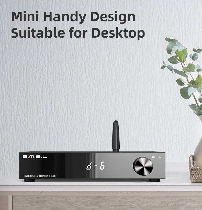 Apos Audio SMSL DAC (Digital-to-Analog Converter) SMSL D-6 DAC