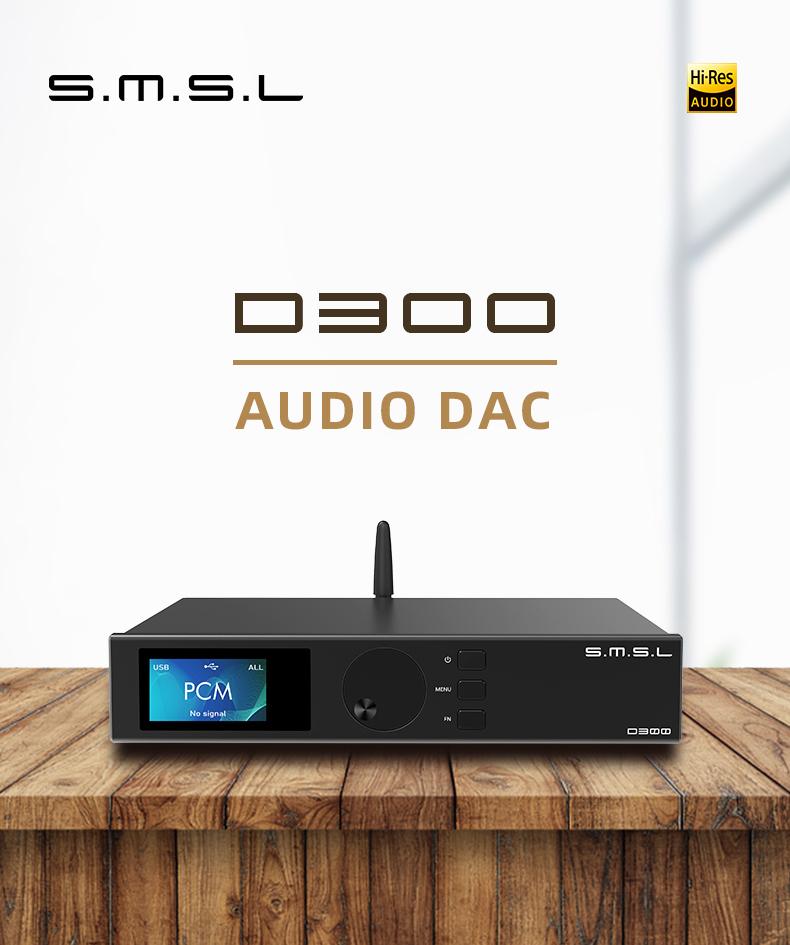 Apos Audio SMSL DAC (Digital-to-Analog Converter) SMSL D300 Desktop DAC