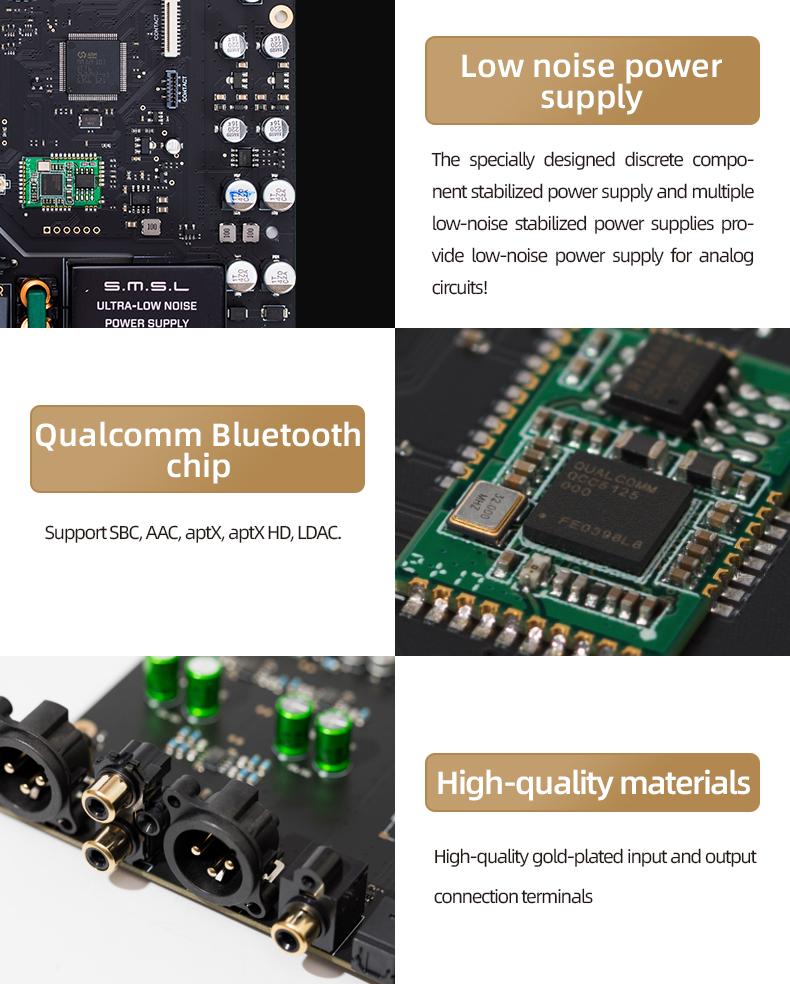 Apos Audio SMSL DAC (Digital-to-Analog Converter) SMSL D300 Desktop DAC (Apos Certified)