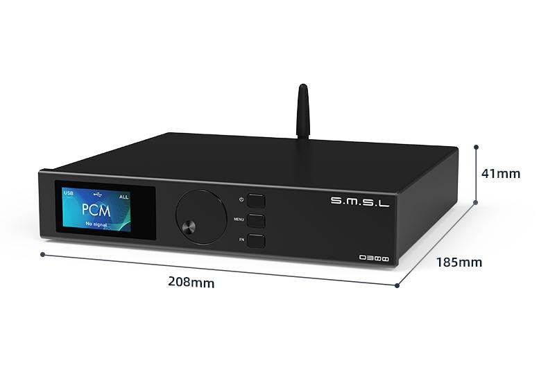 Apos Audio SMSL DAC (Digital-to-Analog Converter) SMSL D300 Desktop DAC (Apos Certified)