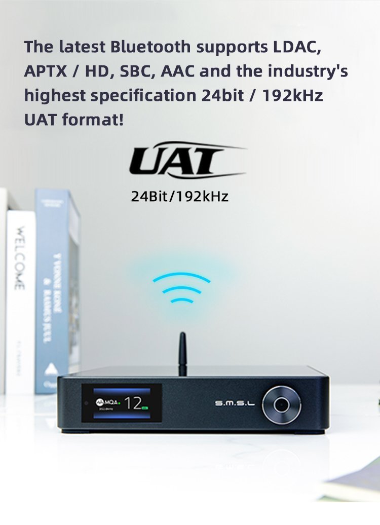Apos Audio SMSL DAC (Digital-to-Analog Converter) SMSL M400 MQA DAC (Digital-to-Analog Converter)