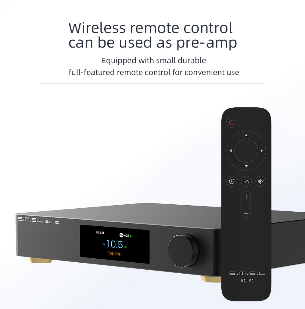Apos Audio SMSL DAC (Digital-to-Analog Converter) SMSL SU-10 DAC