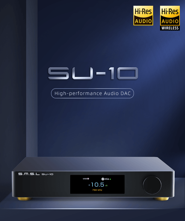 Apos Audio SMSL DAC (Digital-to-Analog Converter) SMSL SU-10 DAC (Apos Certified)