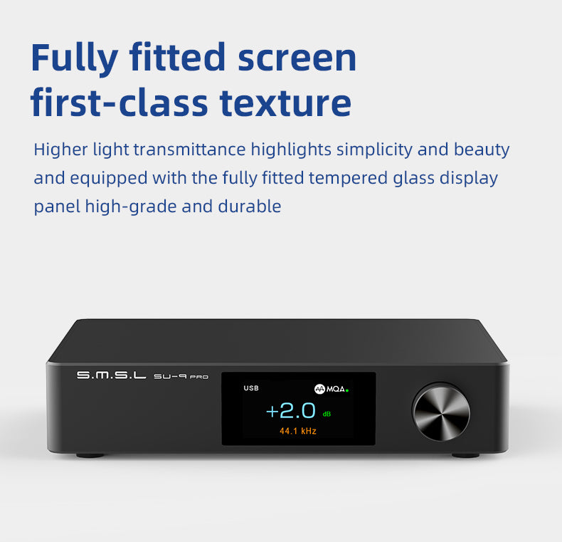 Apos Audio SMSL DAC (Digital-to-Analog Converter) SMSL SU-9 Pro MQA Desktop DAC
