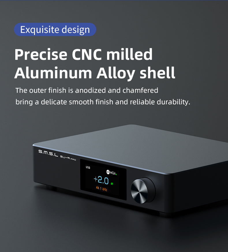 Apos Audio SMSL DAC (Digital-to-Analog Converter) SMSL SU-9 Pro MQA Desktop DAC