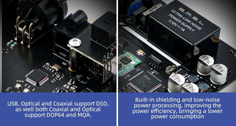Apos Audio SMSL DAC (Digital-to-Analog Converter) SMSL SU-9 Pro MQA Desktop DAC