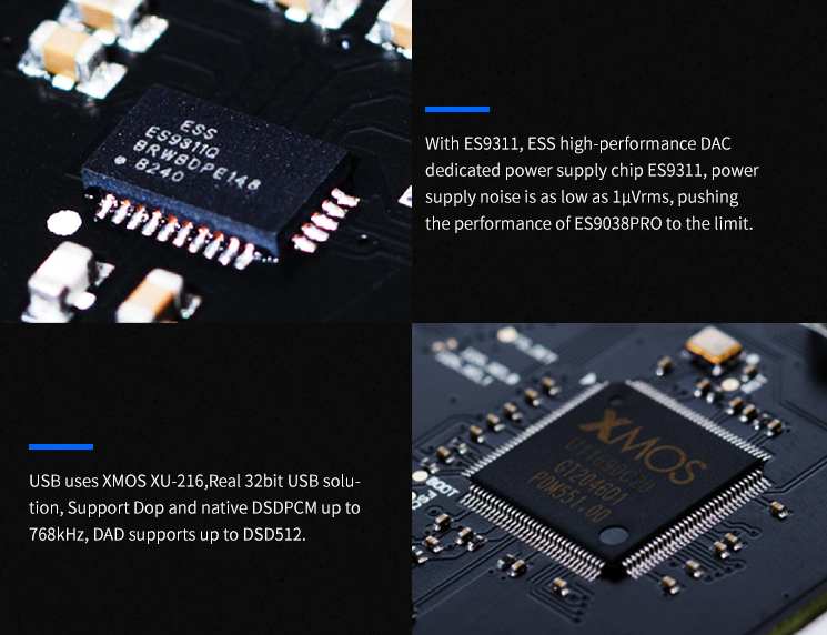 Apos Audio SMSL DAC (Digital-to-Analog Converter) SMSL VMV D1se MQA DAC (Apos Certified)