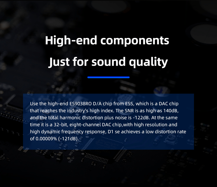 Apos Audio SMSL DAC (Digital-to-Analog Converter) SMSL VMV D1se MQA DAC (Apos Certified)