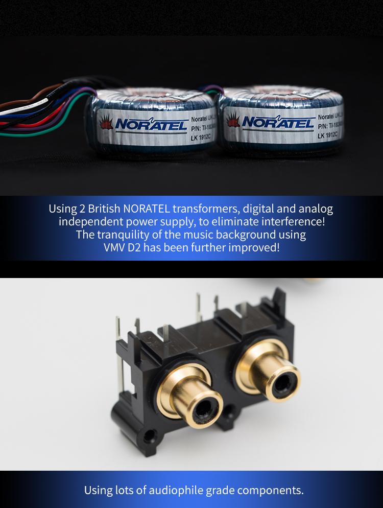 Apos Audio SMSL DAC (Digital-to-Analog Converter) SMSL VMV D2 DAC (Digital-to-Analog Converter)