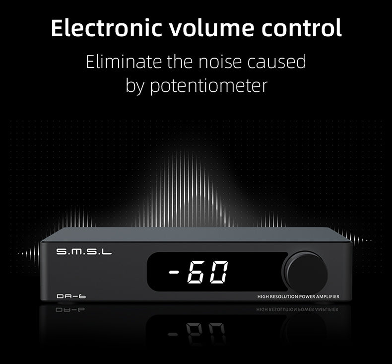 Apos Audio SMSL Headphone Amp SMSL DA-6 Mini Power Amplifier