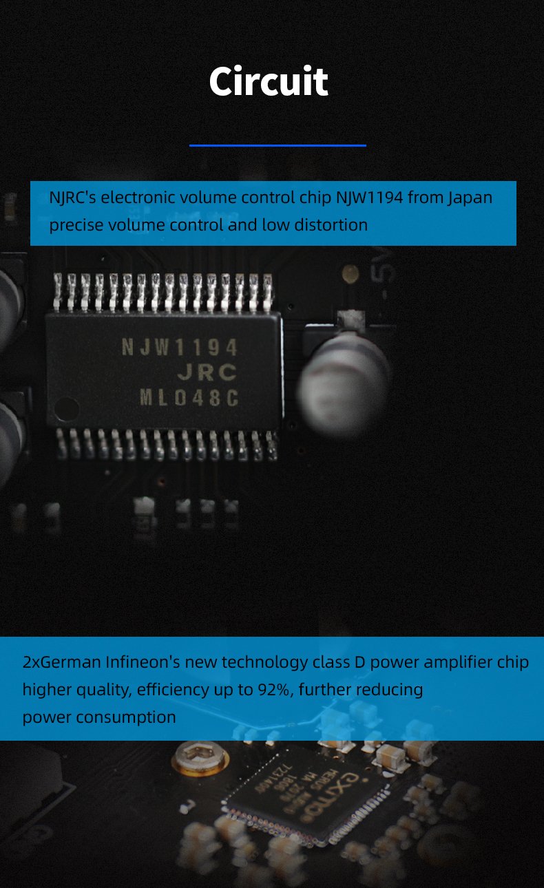 Apos Audio SMSL Headphone Amp SMSL DA-9 Bluetooth 5.0 Amplifier (Apos Certified)