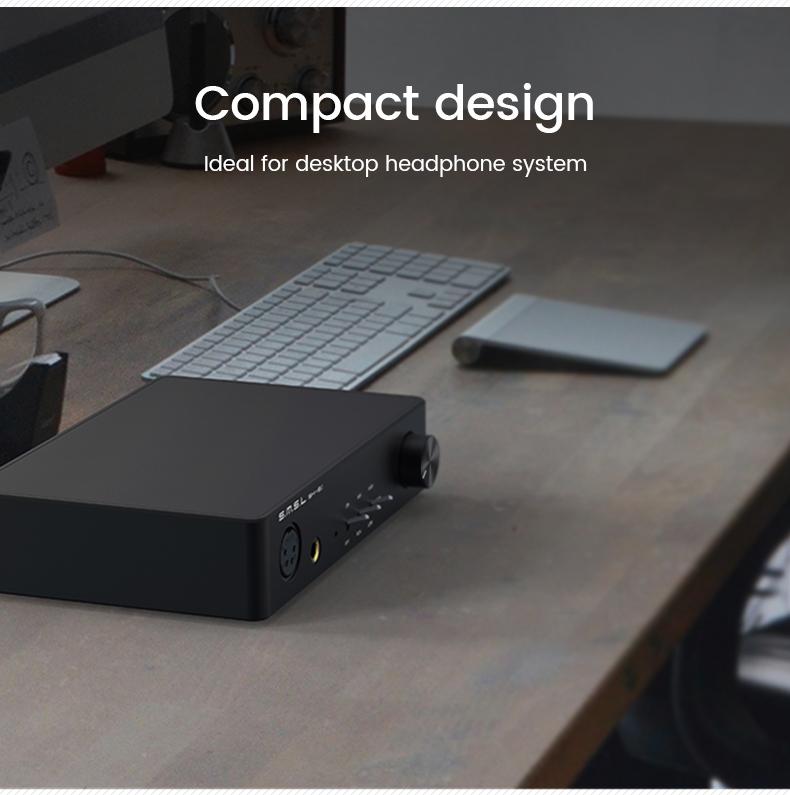 Apos Audio SMSL Headphone Amp SMSL SH-8s High Resolution Headphone Amplifier (Apos Certified)