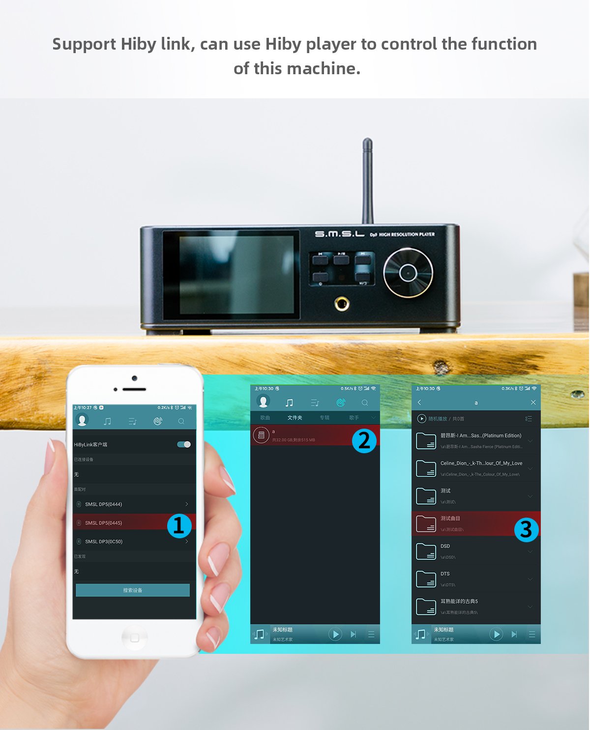 SMSL DP5 MQA High-Fi Network-Enabled DAC Amp