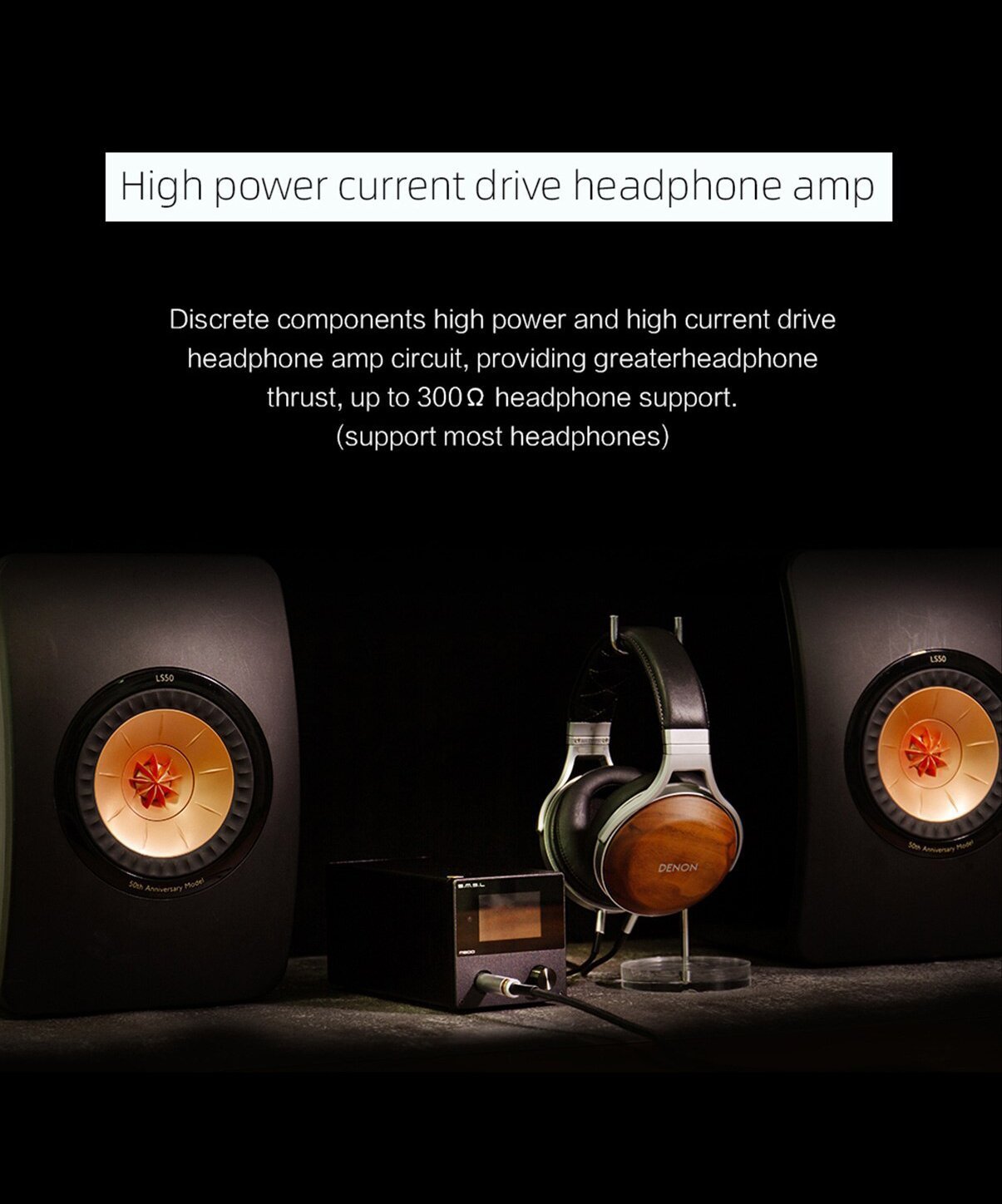 Apos Audio SMSL Headphone DAC/Amp SMSL M500 V2 MQA DAC/Amp (Apos Certified)