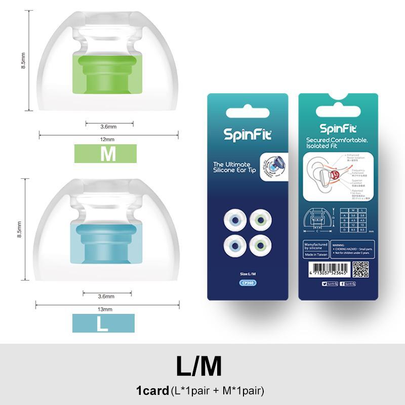 SpinFit CP360 Eartips for Earphones
