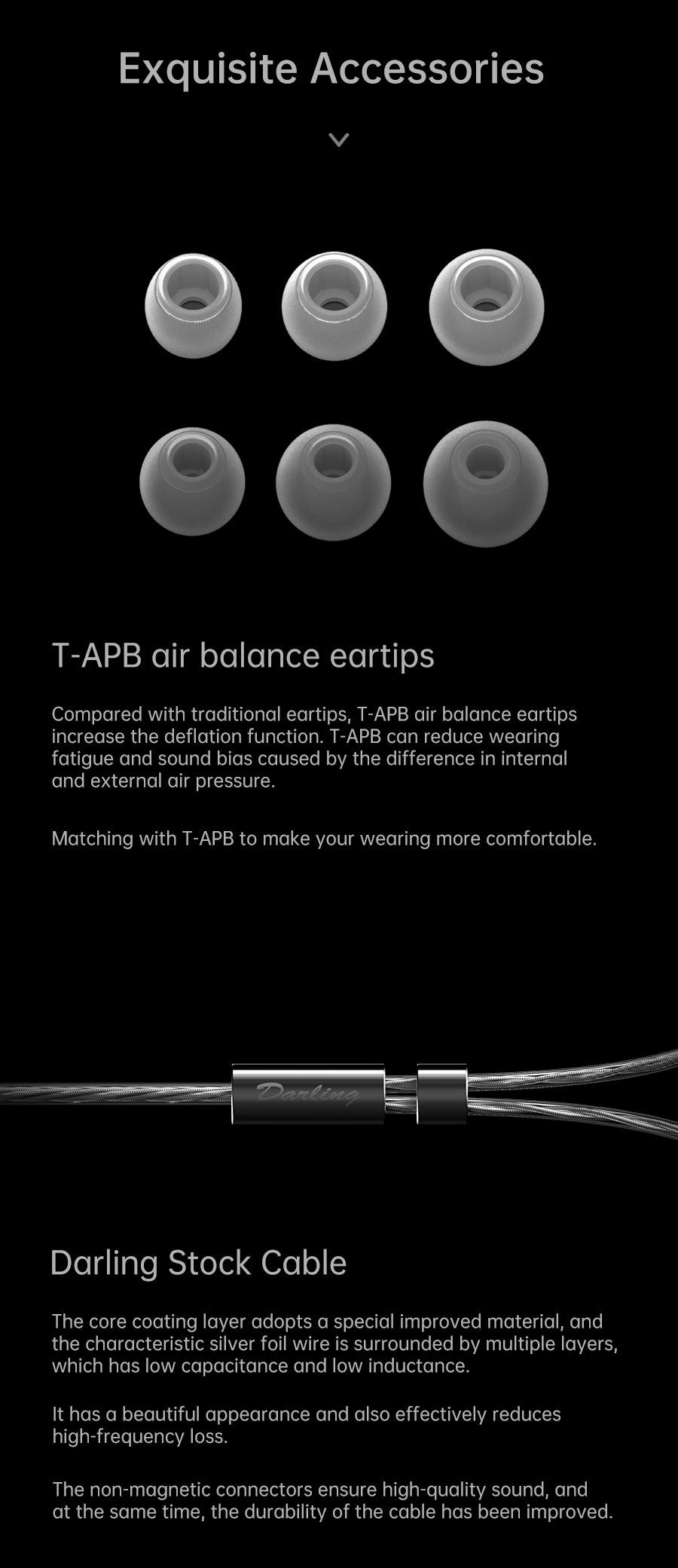 Apos Audio Tanchjim Earphone / In-Ear Monitor (IEM) Tanchjim Darling Hybrid IEM