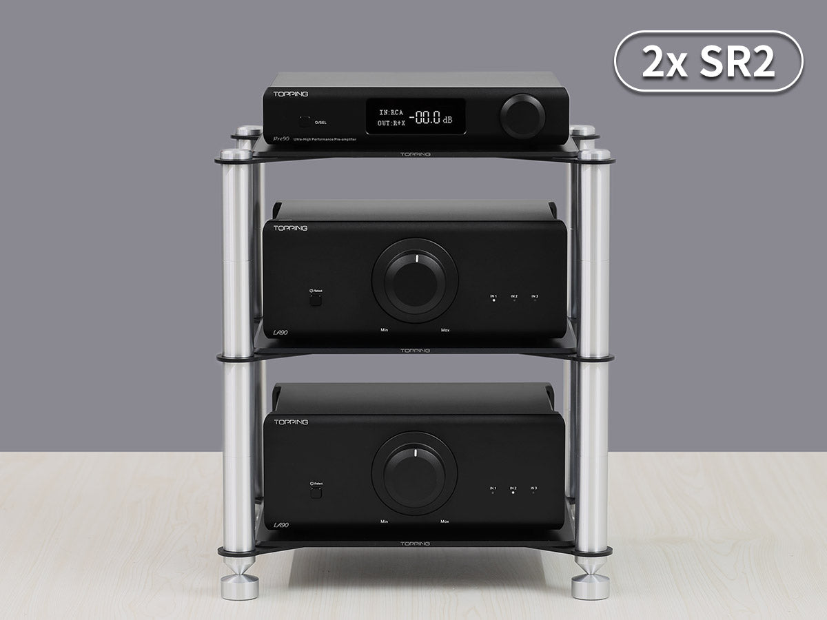 Apos Audio TOPPING Accessory TOPPING SR2 Aluminum Rack