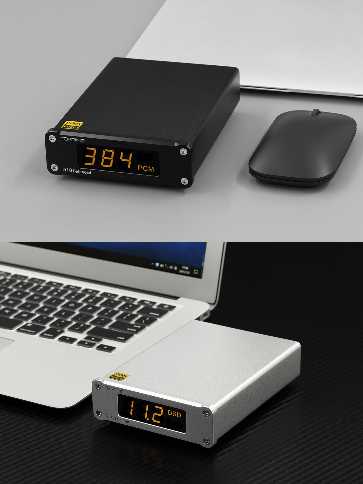 Apos Audio TOPPING DAC (Digital-to-Analog Converter) TOPPING D10 Balanced Desktop DAC