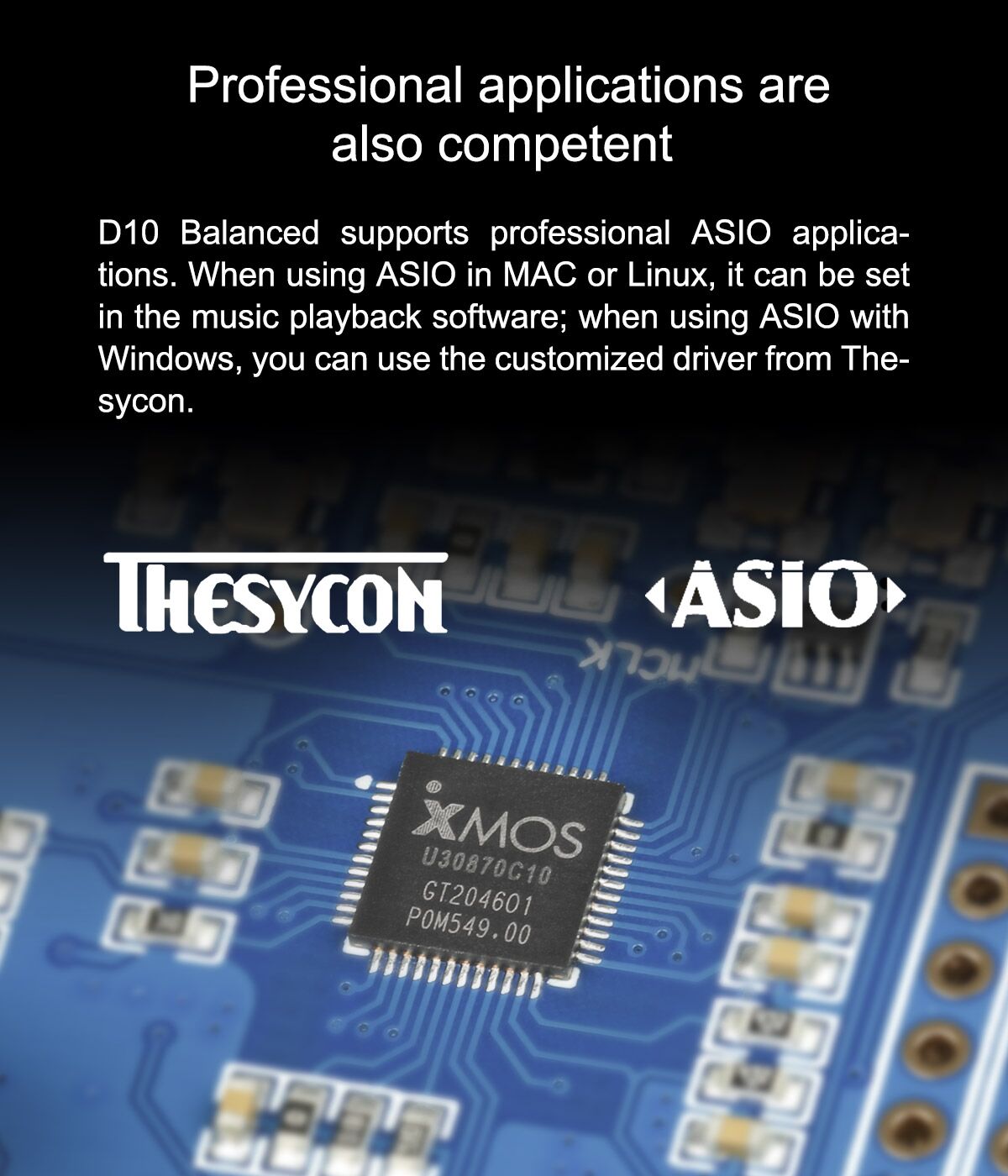 Apos Audio TOPPING DAC (Digital-to-Analog Converter) TOPPING D10 Balanced Desktop DAC