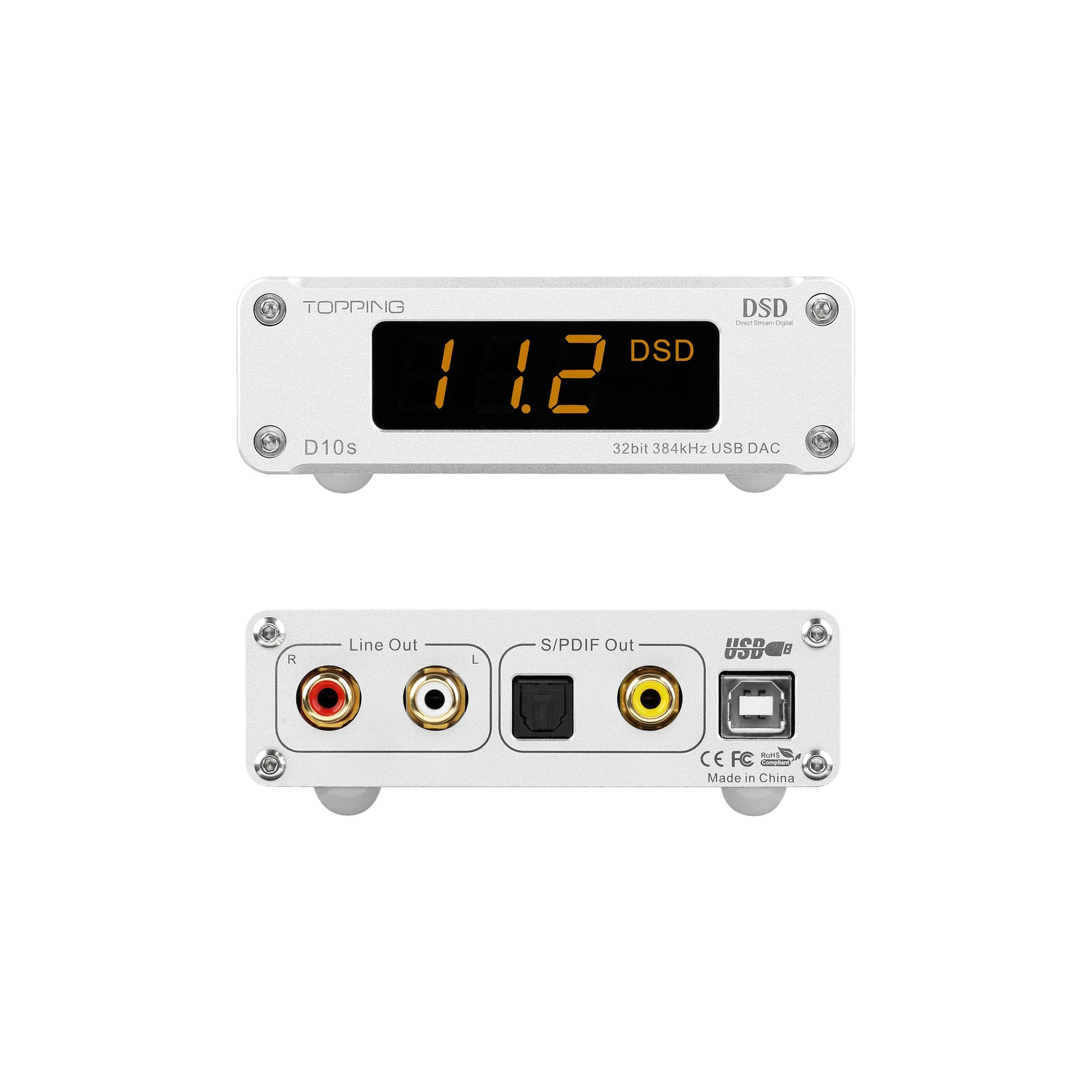 Apos Audio TOPPING DAC (Digital-to-Analog Converter) TOPPING D10s DAC (Digital-to-Analog Converter)