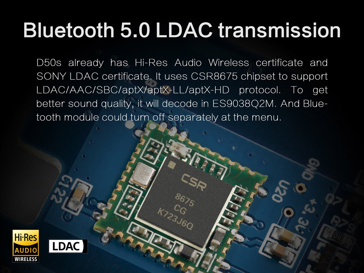 Apos Audio TOPPING DAC (Digital-to-Analog Converter) TOPPING D50s DAC (Digital-to-Analog Converter)