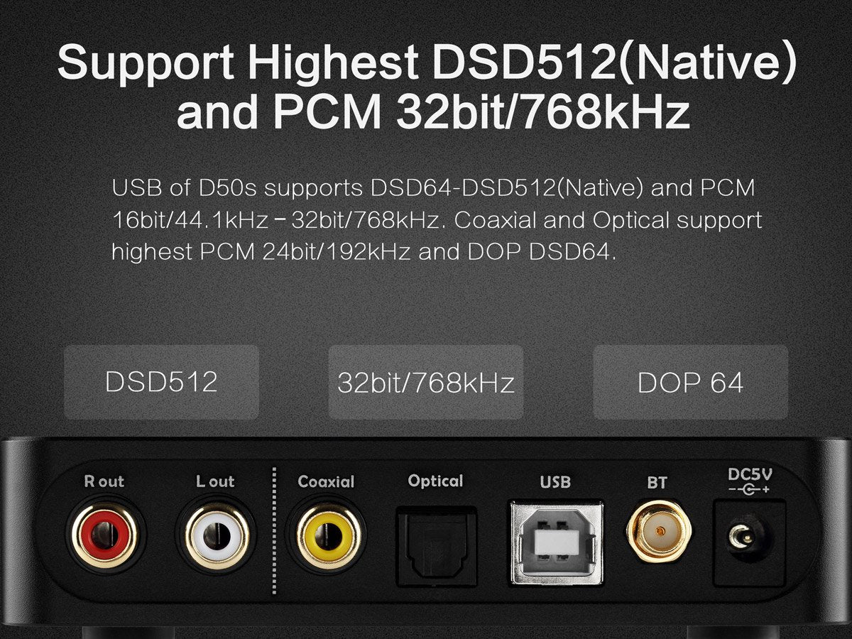 Apos Audio TOPPING DAC (Digital-to-Analog Converter) TOPPING D50s DAC (Digital-to-Analog Converter)