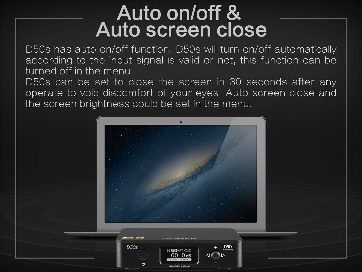 Apos Audio TOPPING DAC (Digital-to-Analog Converter) TOPPING D50s DAC (Digital-to-Analog Converter)