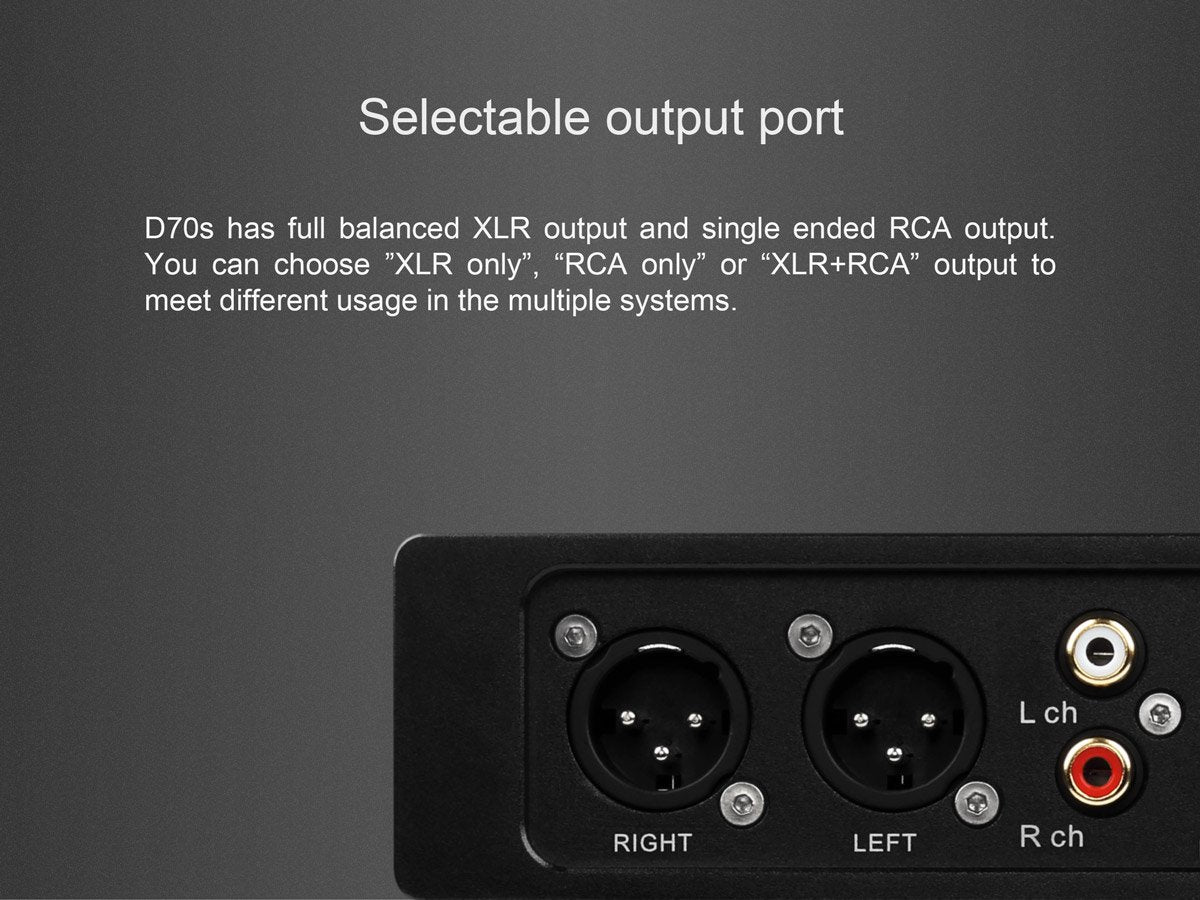Apos Audio TOPPING DAC (Digital-to-Analog Converter) TOPPING D70s MQA DAC (Apos Certified)