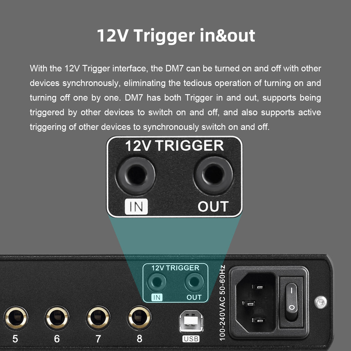 Apos Audio TOPPING DAC (Digital-to-Analog Converter) TOPPING DM7 8 Channel DAC