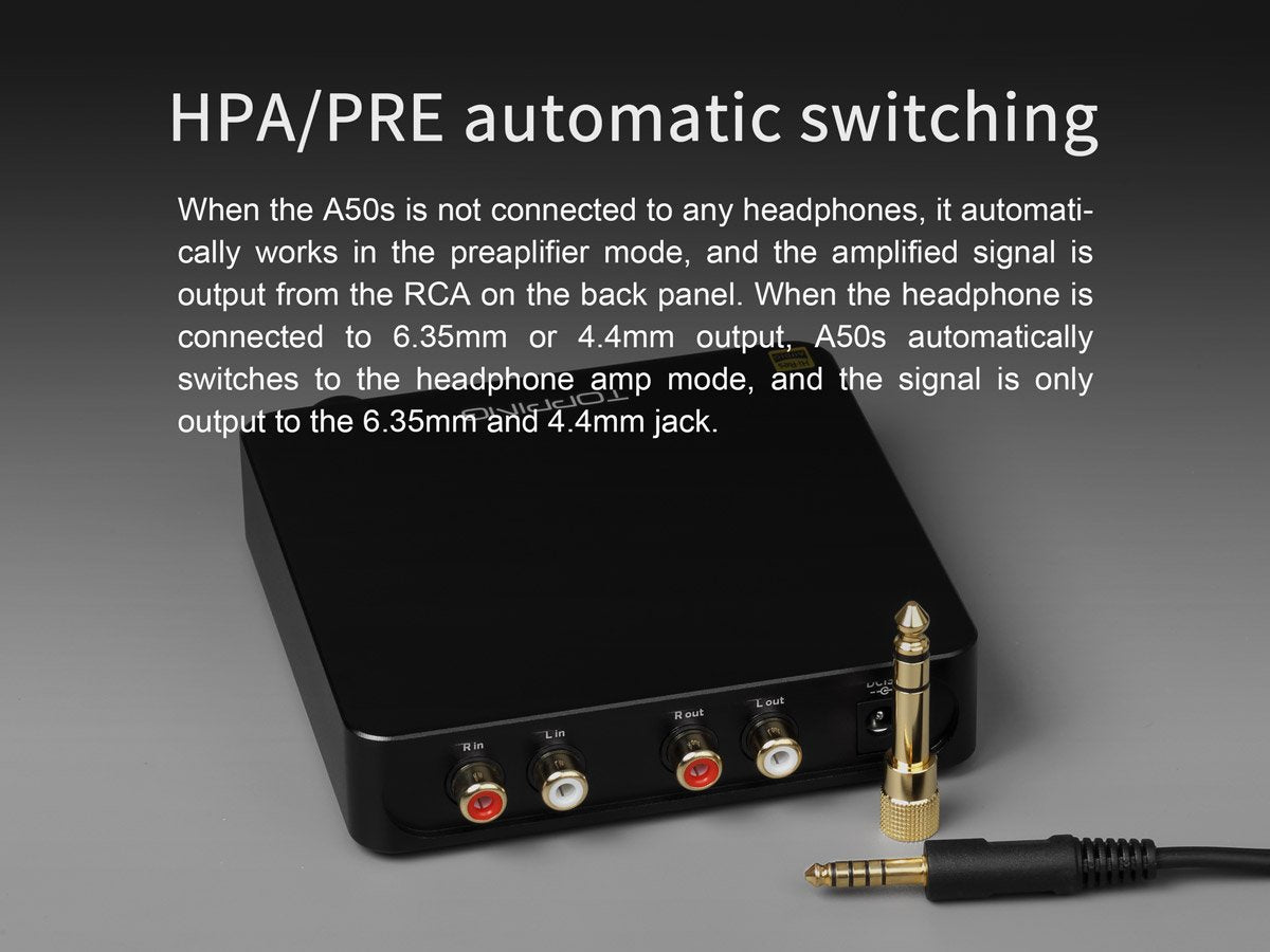 Apos Audio TOPPING Headphone Amp TOPPING A50s Headphone Amplifier
