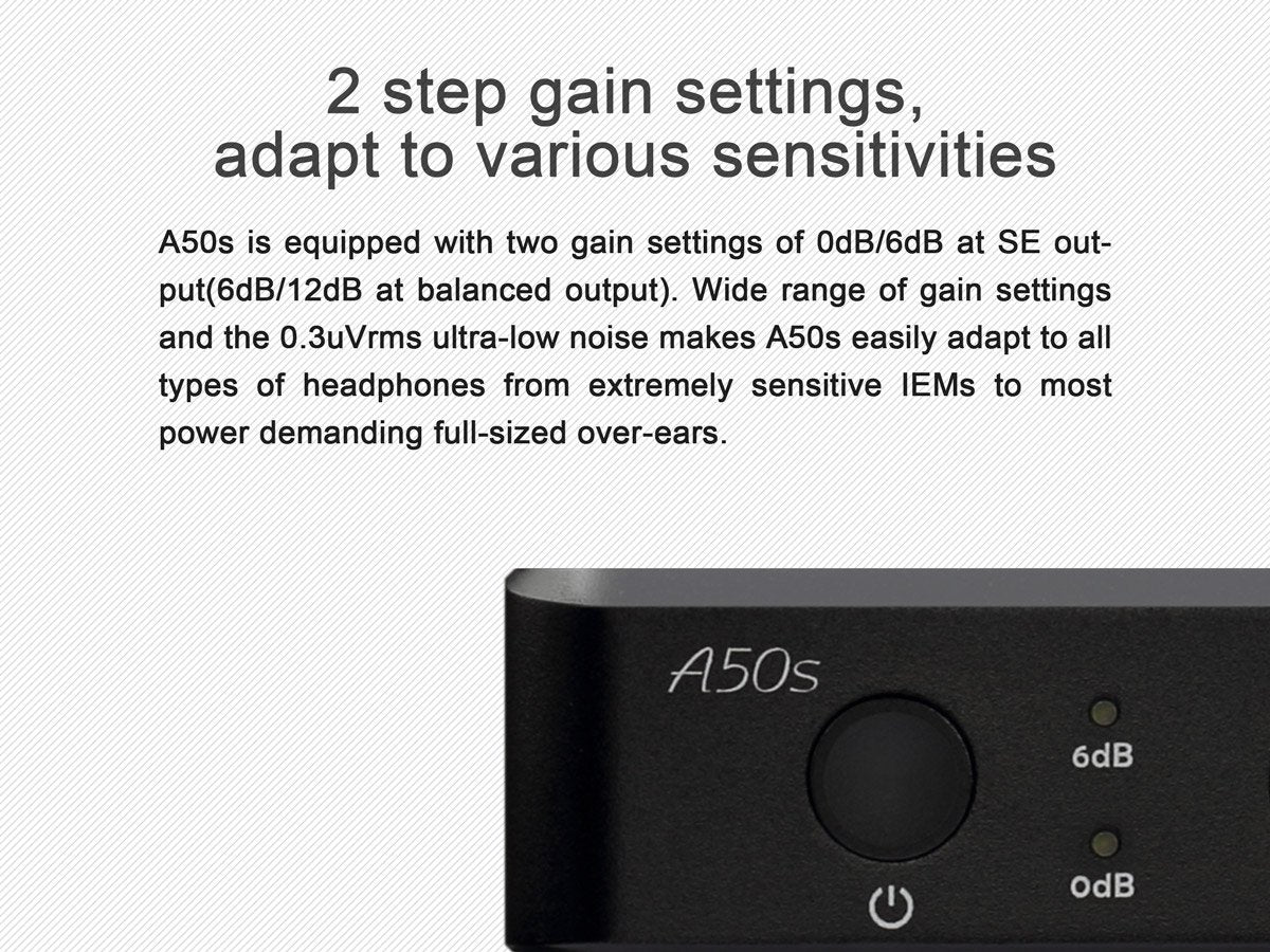 Apos Audio TOPPING Headphone Amp TOPPING A50s Headphone Amplifier (Apos Certified)