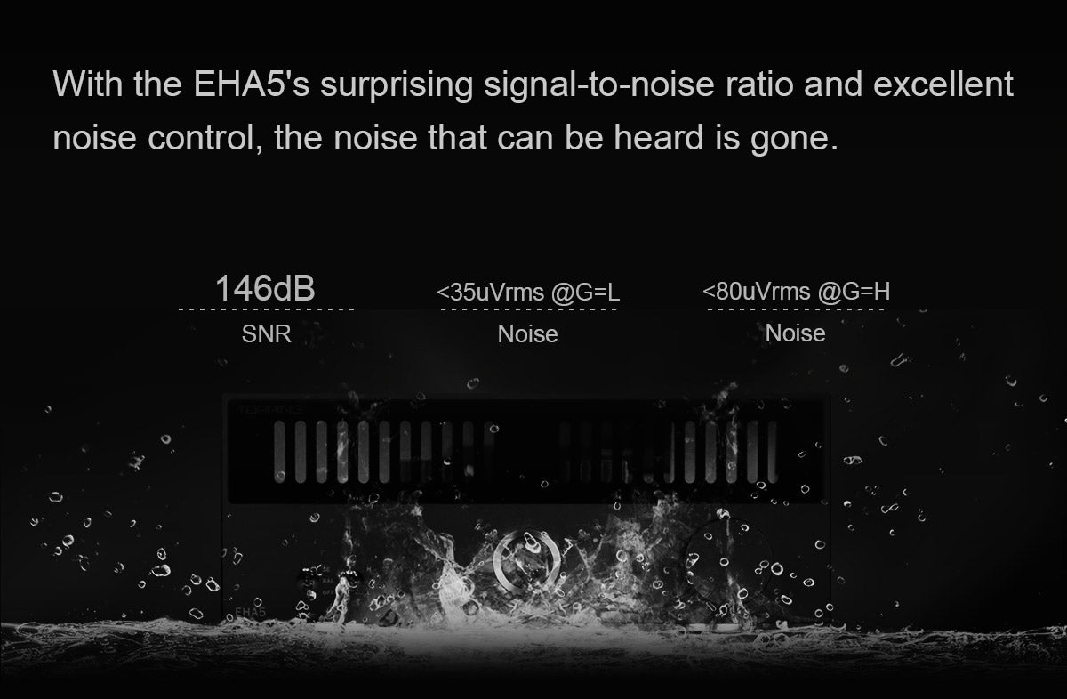 Apos Audio TOPPING Headphone Amp TOPPING EHA5 Electrostatic Headphone Amplifier