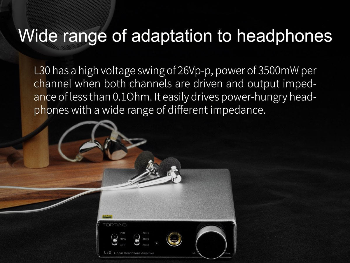 Apos Audio TOPPING Headphone Amp TOPPING L30 Headphone Amp (Apos Certified)