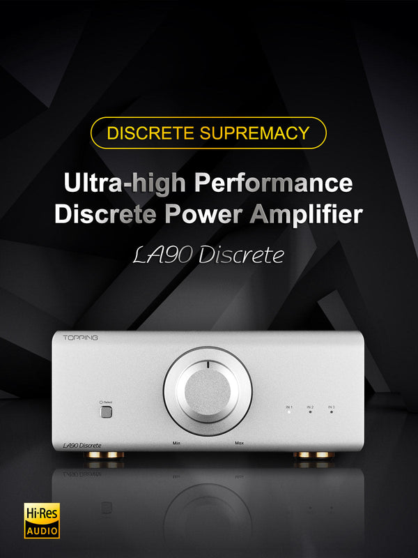Apos Audio TOPPING Headphone Amp TOPPING LA90 Discrete NFCA Power Amplifier / LA90 Power Amplifier