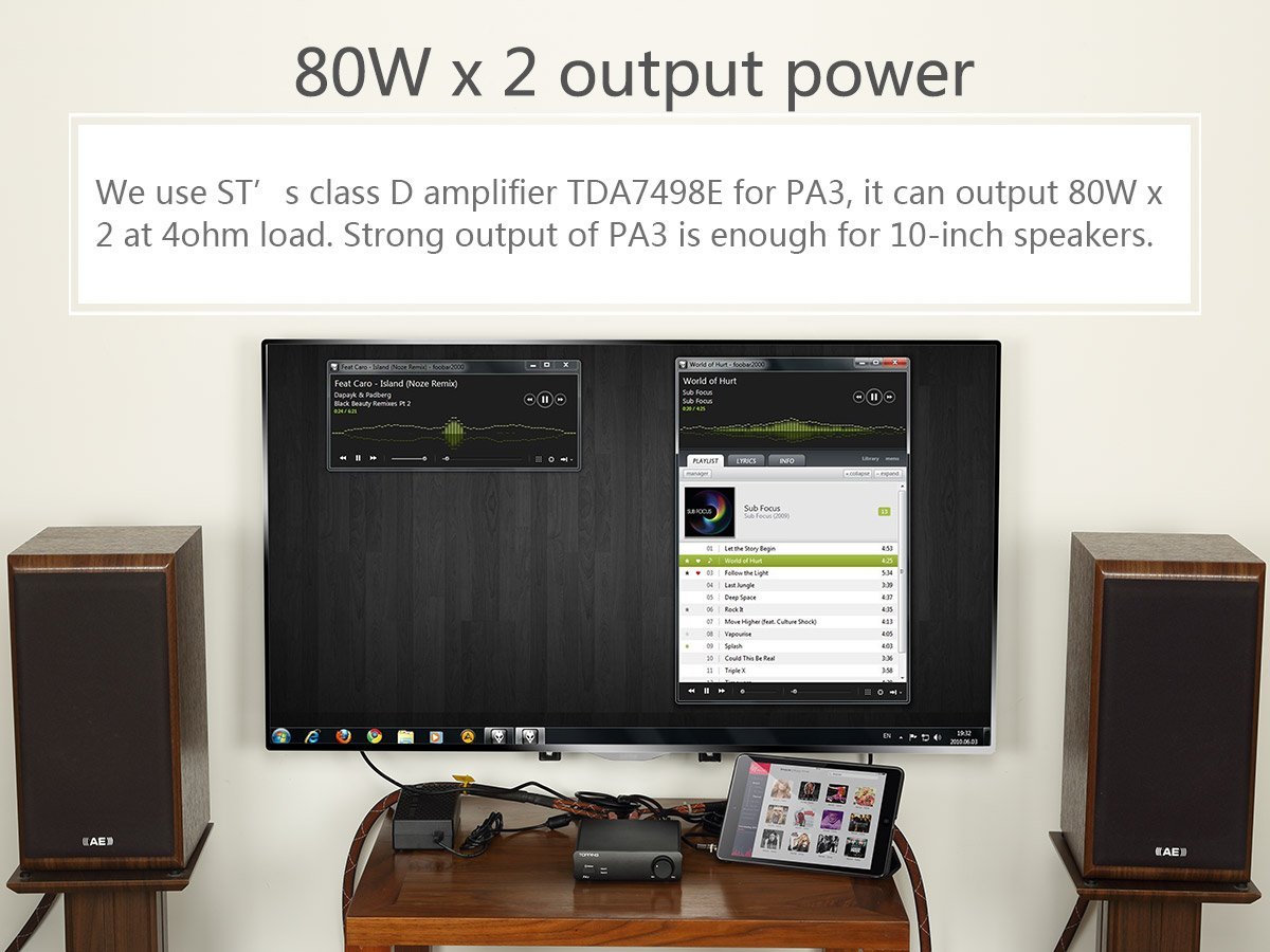 Apos Audio TOPPING | 拓品 Headphone Amp TOPPING PA3 Stereo Amplifier