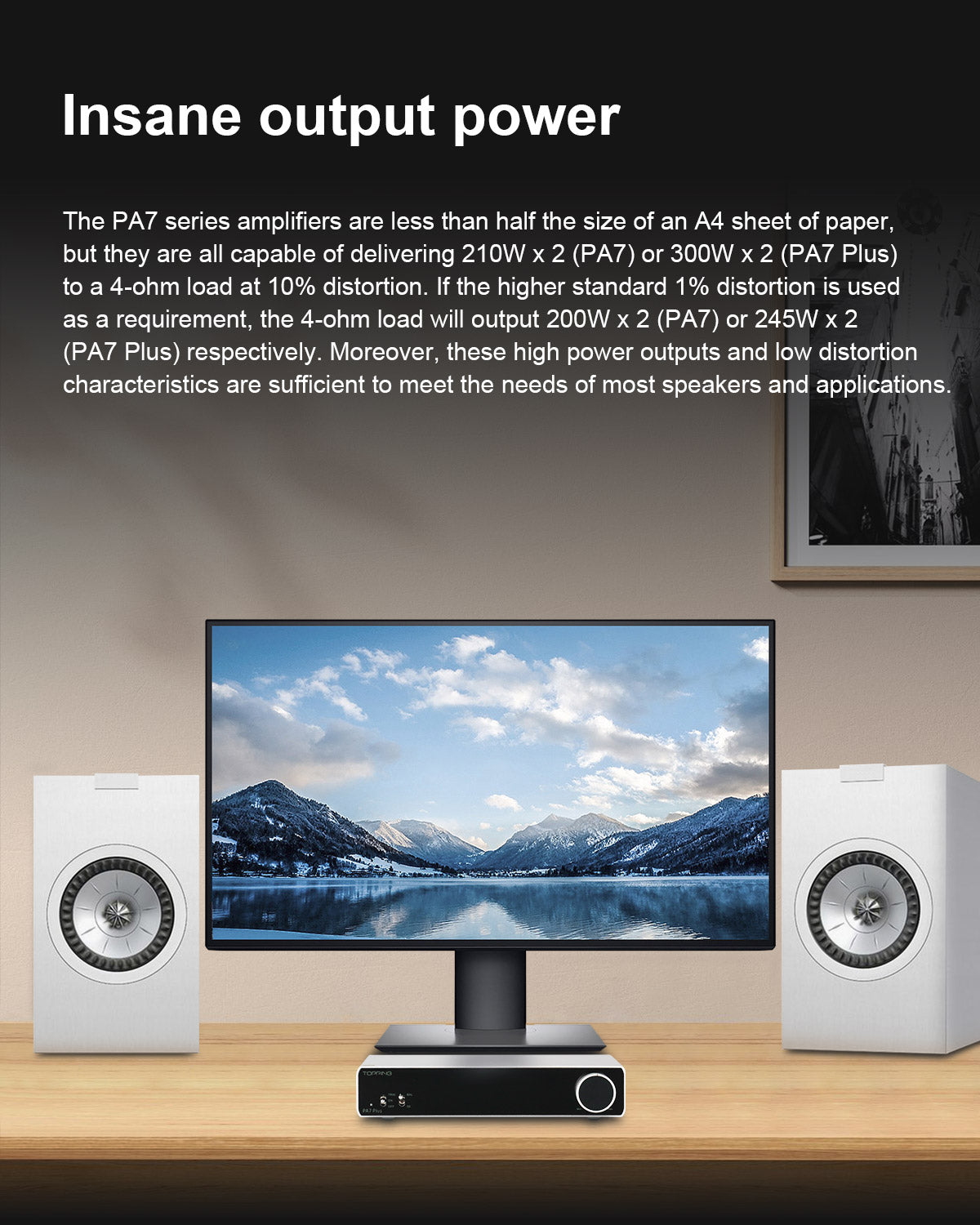Apos Audio TOPPING Headphone Amp TOPPING PA7 / PA7 Plus Power Amplifier