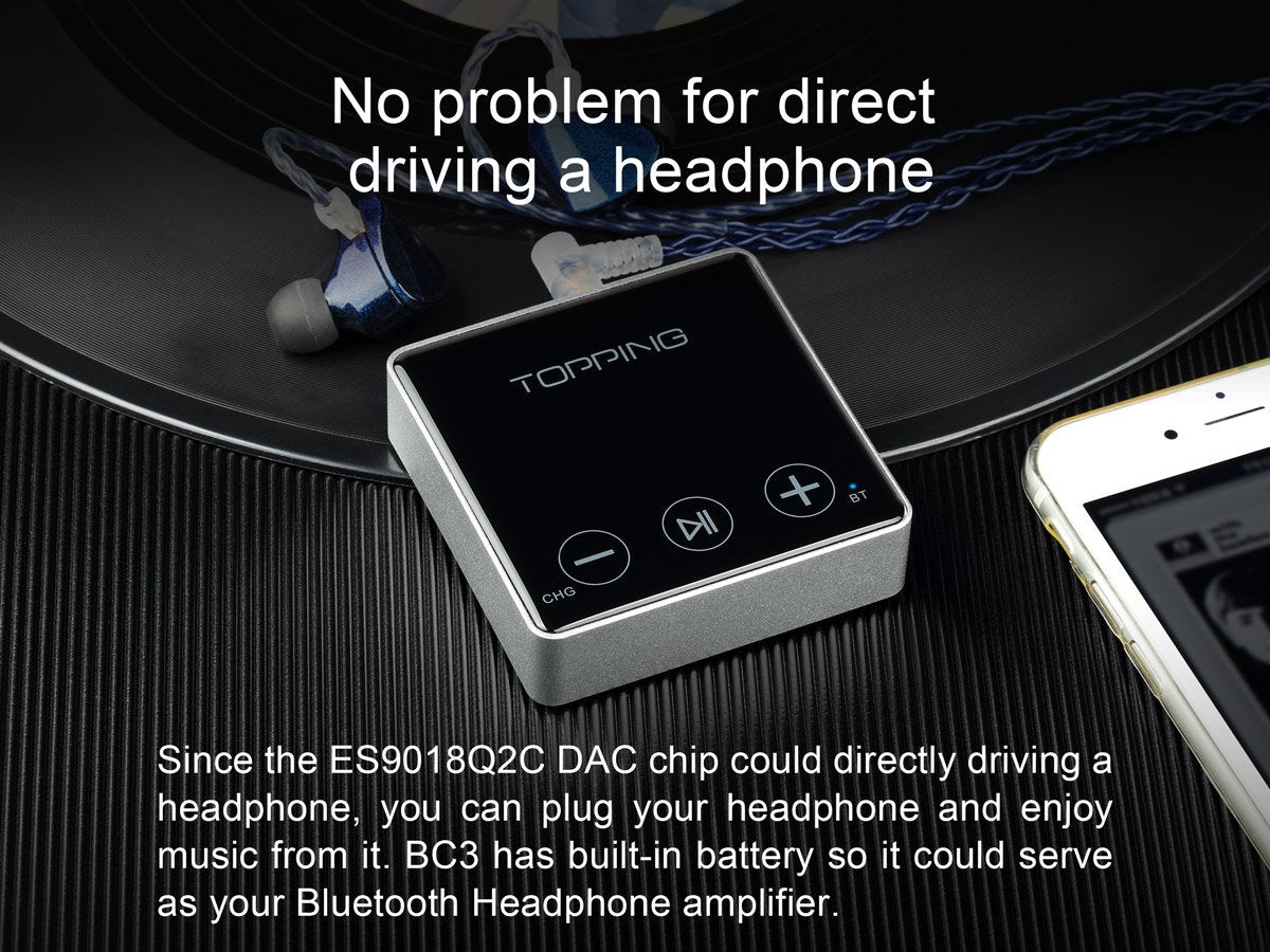 Topping BC3 Wireless Bluetooth Decoder/DAC/Amp