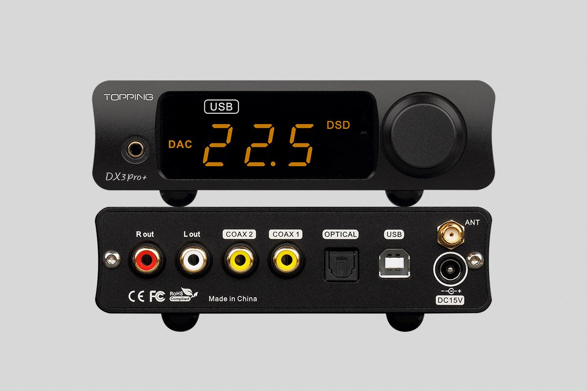 Apos Audio TOPPING Headphone DAC/Amp TOPPING DX3 Pro+ Bluetooth DAC/Amp