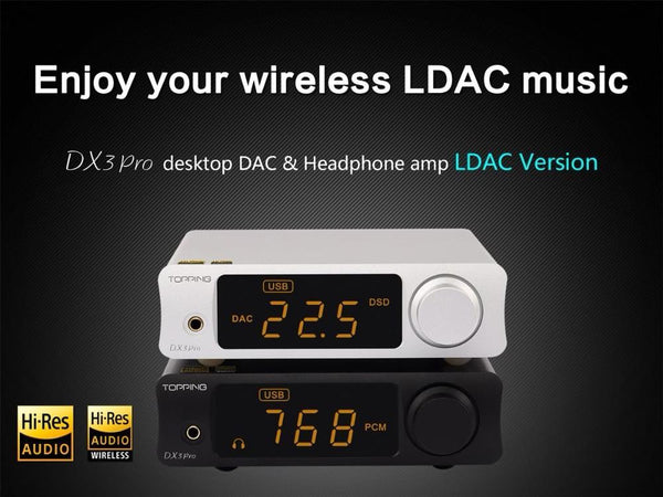 Apos Audio TOPPING | 拓品 Headphone DAC/Amp TOPPING DX3 Pro LDAC DAC/Amp