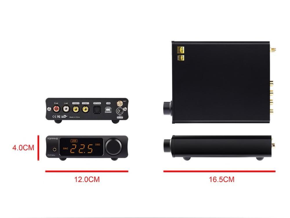 Apos Audio TOPPING | 拓品 Headphone DAC/Amp TOPPING DX3 Pro LDAC DAC/Amp