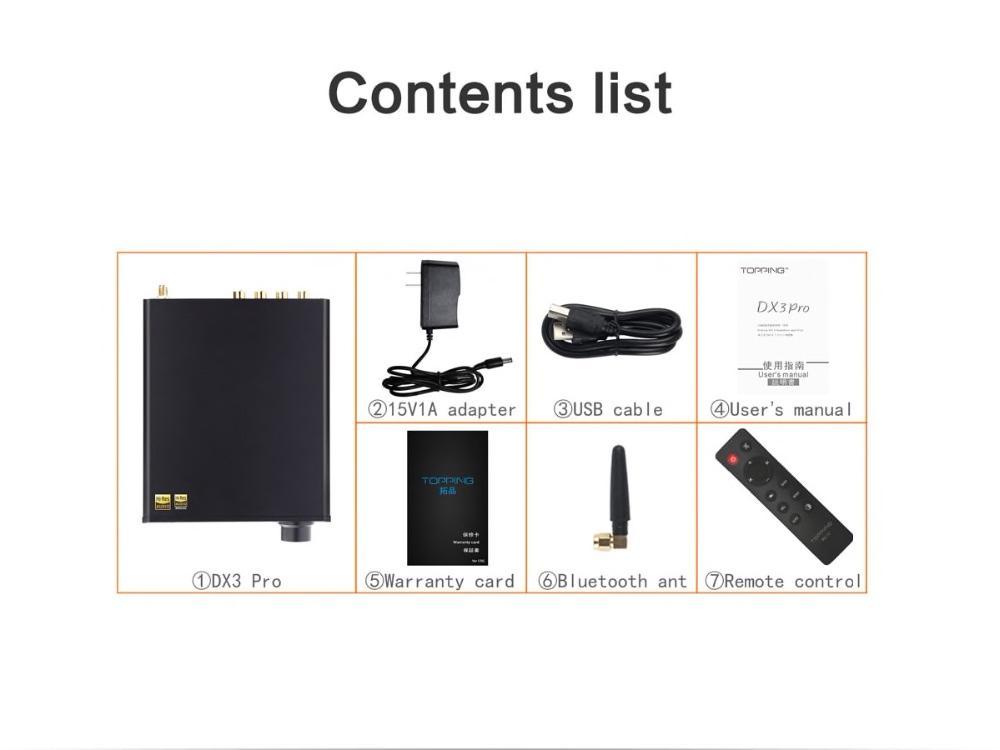 Apos Audio TOPPING | 拓品 Headphone DAC/Amp TOPPING DX3 Pro LDAC DAC/Amp