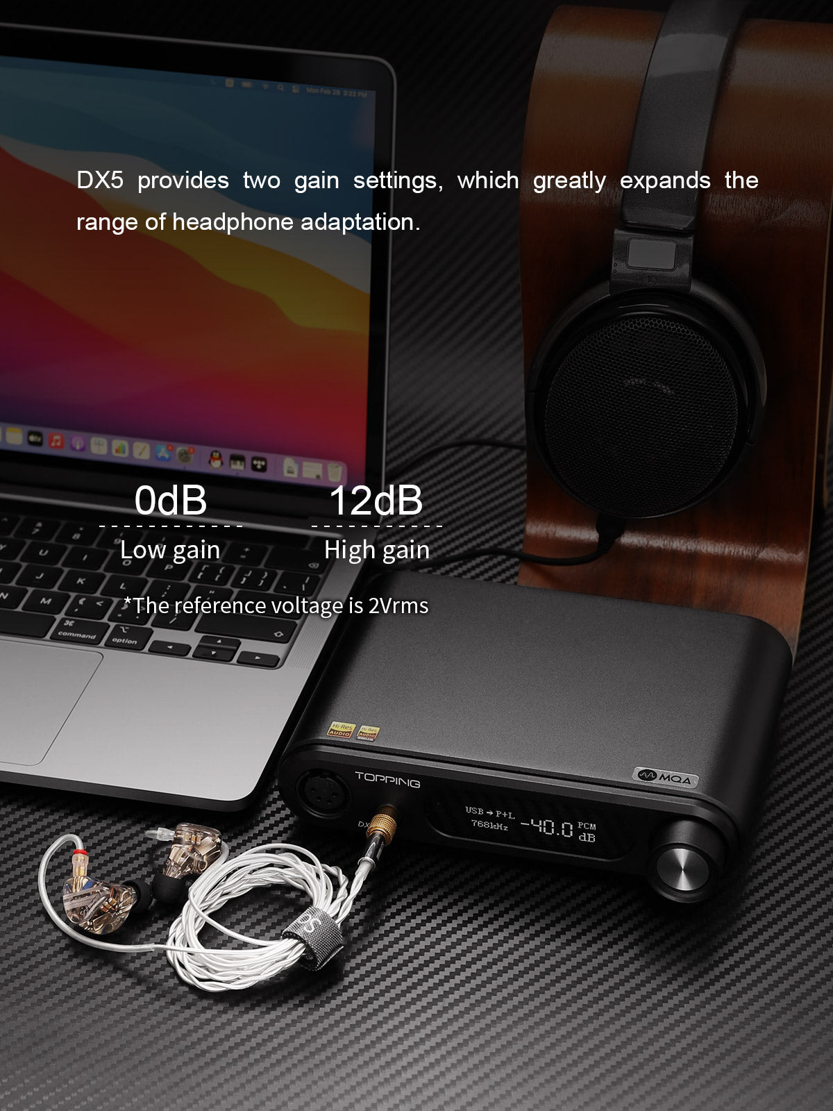 Apos Audio TOPPING Headphone DAC/Amp TOPPING DX5 DAC/Amp