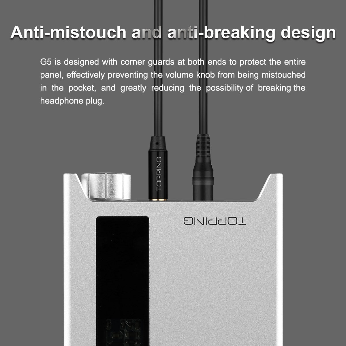 Apos Audio TOPPING Headphone DAC/Amp TOPPING G5 Portable DAC/Amp (Apos Certified)