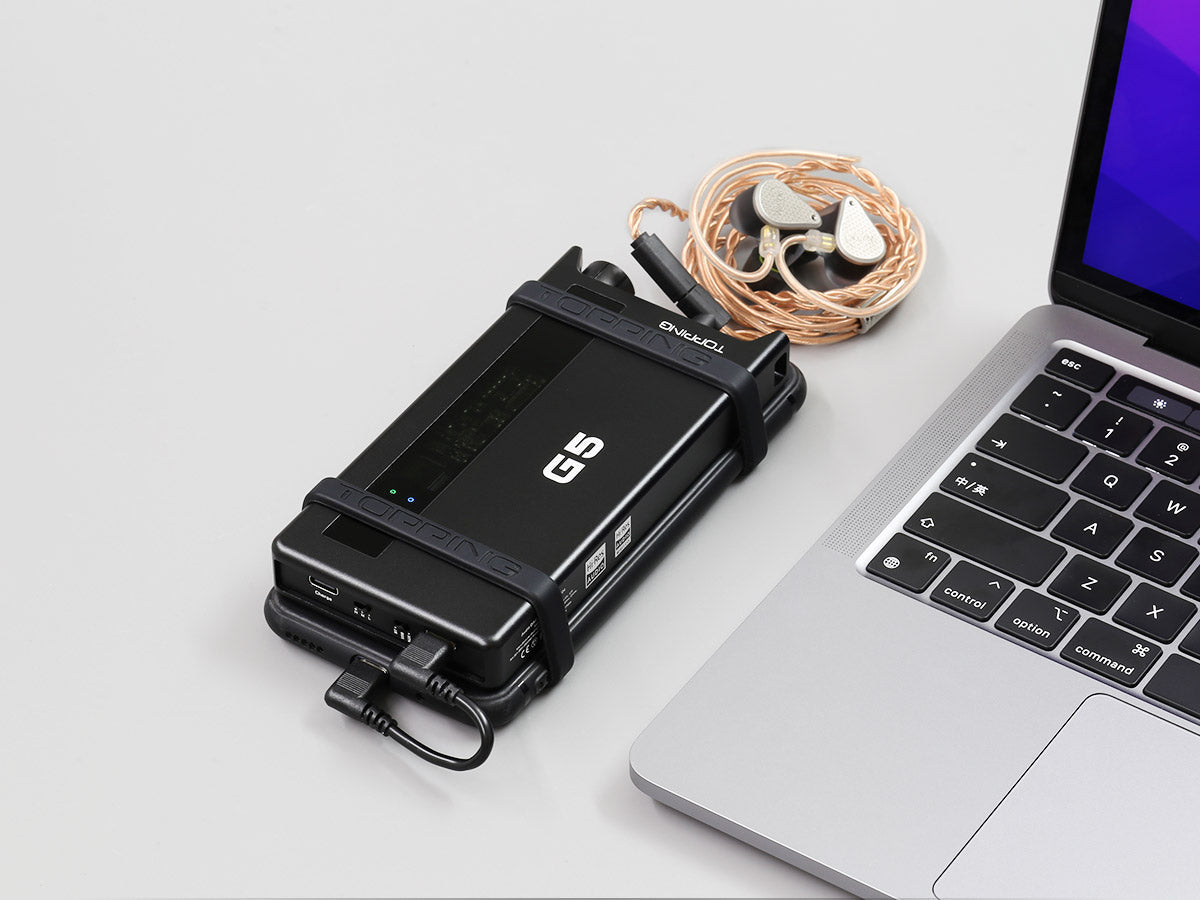 Apos Audio TOPPING Headphone DAC/Amp TOPPING G5 Portable DAC/Amp (Apos Certified)