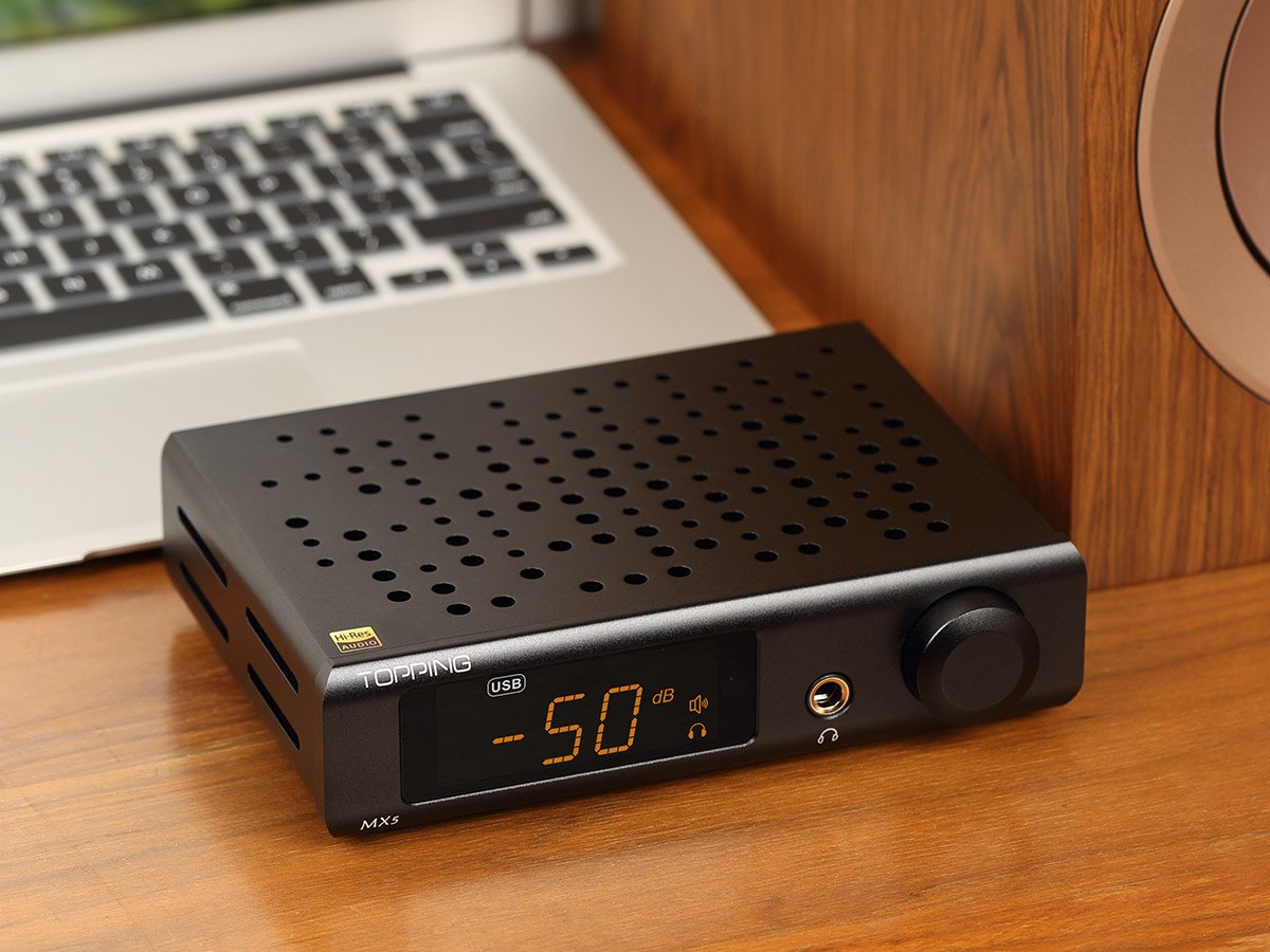 Apos Audio TOPPING Headphone DAC/Amp TOPPING MX5 Multi-Function Power Amplifier (Apos Certified)