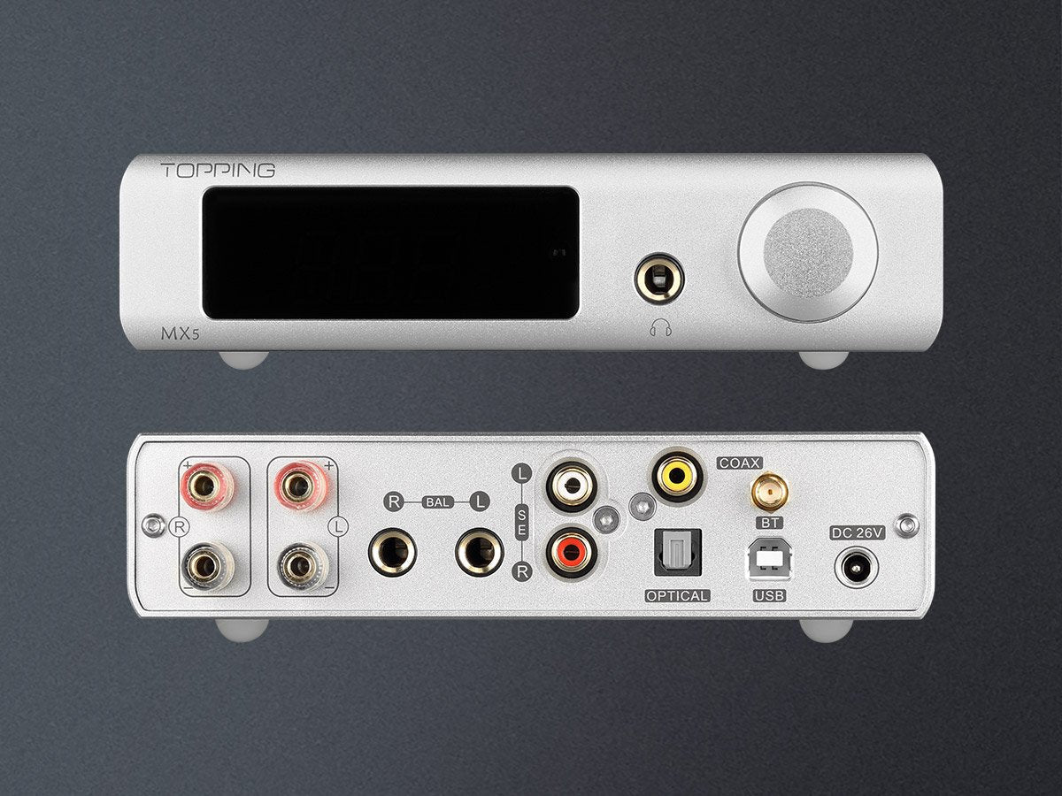 Apos Audio TOPPING Headphone DAC/Amp TOPPING MX5 Multi-Function Power Amplifier (Apos Certified)
