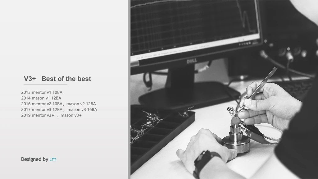 Apos Audio Unique Melody Earphone / In-Ear Monitor (IEM) Unique Melody Mason V3+ IEM