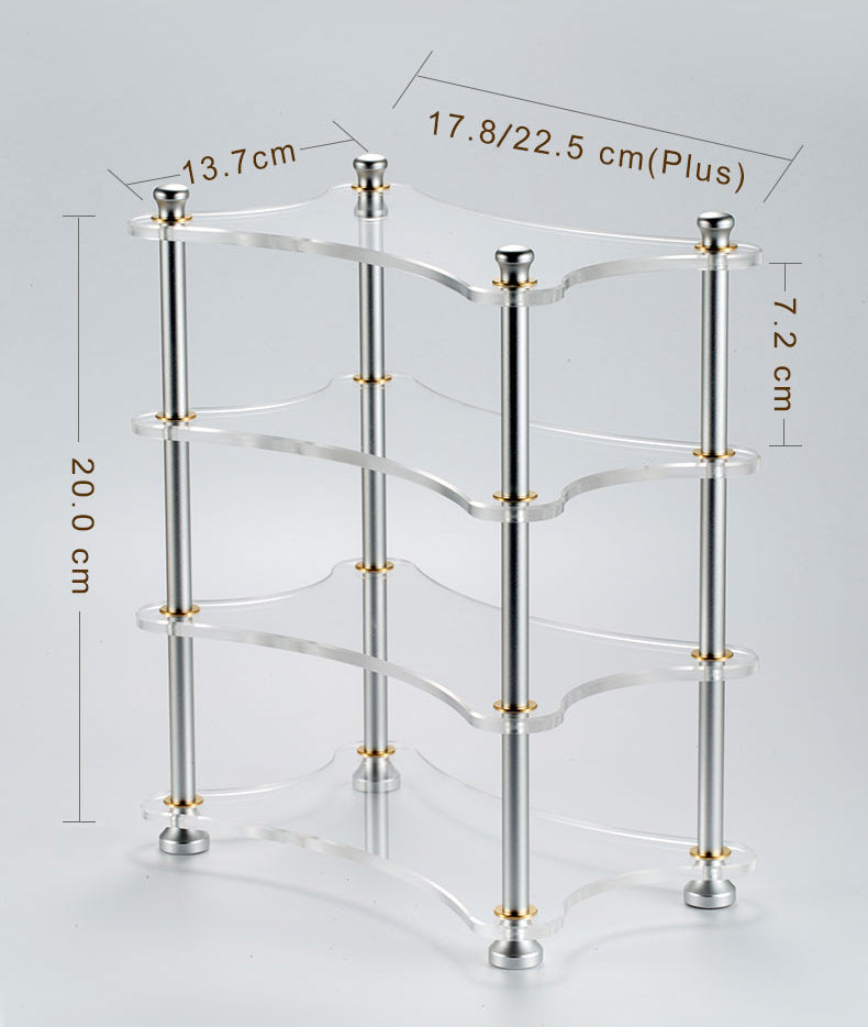 Apos Audio xDuoo Accessory xDuoo X-R01 Multilayer Acrylic HIFI Rack